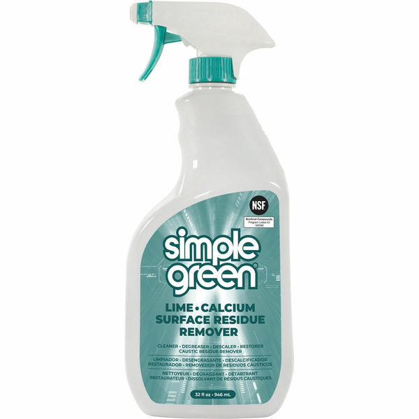 Simple Green Lime-Calcium-Surface Residue Remover, 32 fl oz (1 quart), Wintergreen Scent (SMP1700032) Each