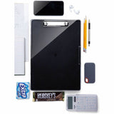 Officemate Clipboard Storage Boxes, Black, Storage for Document, Paper, Plastic (OIC83395) Each