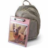 Officemate Clipboard Storage Boxes, Pink, Storage for Document, Paper, Plastic (OIC83397) Each