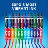 Expo 2-in-1 Dry Erase Markers, Assorted, 8/Pack (SAN1944658A) Pack of 8