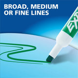 Expo 2-in-1 Dry Erase Markers, Assorted Ink/, Erasable, 4/Pack (SAN1944655A) Pack of 4