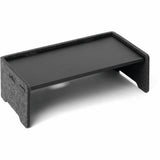 DURABLE Monitor Stand EFFECT, 22.05 lb Load Capacity, 6.30" x 19.69", Desk, Table, Metal, Felt, Charcoal (DBL508158) Each