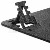 DURABLE Desk mat EFFECT 700x330mm, 13" x 27.50" x 0.150", Home Office, Rectangular, Charcoal (DBL708158) Each