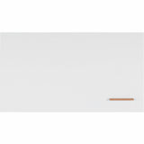 Lorell Loop Whiteboard, 60" (5 ft) Width x 36" (3 ft) Height, White Steel Surface (LLR69670) Each