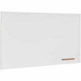 Lorell Loop Whiteboard, 60" (5 ft) Width x 36" (3 ft) Height, White Steel Surface (LLR69670) Each