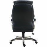 Lorell Kyros High-Back Executive Chair, Black Seat Color, Black Back Color (LLR63290) Each