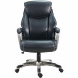 Lorell Kyros High-Back Executive Chair, Black Seat Color, Black Back Color (LLR63290) Each