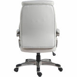 Lorell Kyros High-Back Executive Chair, Gray Seat Color, Gray Back Color (LLR63291) Each
