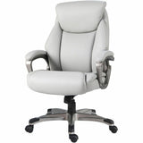 Lorell Kyros High-Back Executive Chair, Gray Seat Color, Gray Back Color (LLR63291) Each