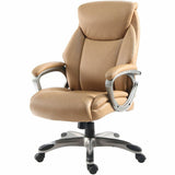 Lorell Kyros High-Back Executive Chair, Caramel Seat Color, Caramel Back Color (LLR63292) Each