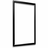 Deflecto Wall Mount Snap Frame, 9.75" x 12.25" Frame Size, Holds 8.50" x 11" Insert, Black (DEF690001B) Each
