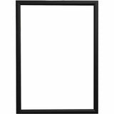 Deflecto Wall Mount Snap Frame, 19.13" x 25.25" Frame Size, Holds 18" x 24" Insert, Black, (DEF690003B) Each