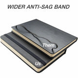 Samsill Classic Hardbound Journal, 10" x 7.5", Faux Leather, PU Leather Cover, 120 Sheets, 240 Pages (SAM22310) Each