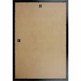 Lorell Wide Frame, 24" x 36" Frame Size, Rectangle, Wall Mountable, Vertical, Horizontal, Wood, Black (LLR49411) Each