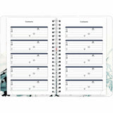 Rediform Essential Weekly/Monthly Planner, 12-Month, Jan 2027-Dec 2027, 1 Week, 1-Month Double Page Layout, Twin Wire (REDC101G01) Each
