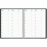 Rediform Timanager DuraFlex Appointment Book, Letter, 8½" x 11", 13-Month, Dec 2026-Dec 2027, Black, Twin Wire, Poly Cover (REDC5930V81T) Each