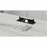 Lorell Power/Data Outlet, 5 x Power Receptacles, 120 V AC Desk Mountable (LLR34005) Each
