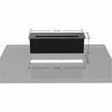 Lorell Power/Data Outlet, 5 x Power Receptacles, 120 V AC Desk Mountable (LLR34005) Each