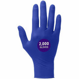 Kimtech Vista Nitrile Exam Gloves, Large, Purple, 200/Box (ANS62828) Box of 200