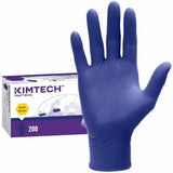 Kimtech Vista Nitrile Exam Gloves, Large, Purple, 200/Box (ANS62828) Box of 200