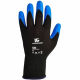 KleenGuard G40 Multi-Purpose Work Gloves, Small, Blue, Black, 5/Carton (ANS40225CT) Case of 5