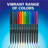 Expo® Vis-a-Vis Wet Erase Marker, Fine Bullet Tip, Black, Dozen (SAN16001A) 1 Dozen