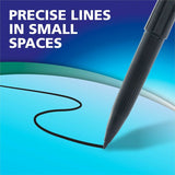 Expo® Vis-a-Vis Wet Erase Marker, Fine Bullet Tip, Black, Dozen (SAN16001A) 1 Dozen