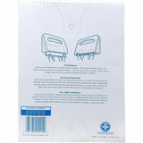 Hospeco Recycled Paper Toilet Seat Covers, 25/Carton (HOSDSQTR5M) Case of 25