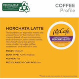 McCaf&eacute; McCaf&eacute; K-Cup Horchata Latte, Medium, Per Box, 24 K-Cup, Kosher, 4/Carton (GMT9891CT) Case of 96