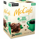 McCaf&eacute; McCaf&eacute; K-Cup Irish Mocha, Light, Per Box, 24 K-Cup, Kosher, 4/Carton (GMT9459CT) Case of 96