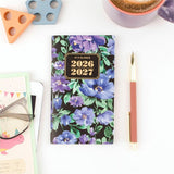 At-A-Glance Badge Floral Two-Year Monthly Planner, 3 1/2" x 6", 1" x 0.81" Block, 24-Month, Jan 2027-Dec 2028 (AAG1753F021) Each
