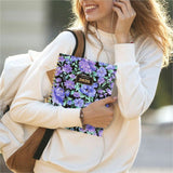 At-A-Glance BADGE Weekly/Monthly Planner, Letter, 8½" x 11", 13-Month, Jan 2027-Jan 2028, Badge Floral, Purple (AAG1753F905) Each