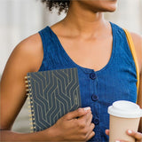 At-A-Glance Hera Weekly Monthly Planner, 5½" x 8½", 12-Month, Jan 2027-Dec 2027, Black, Gold (AAG1765200) Each