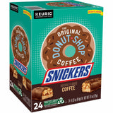 The Original Donut Shop K-Cup Snickers Coffee, Mild, Per Box, 24 K-Cup, Kosher, 4/Carton (GMT9608CT) Case of 96