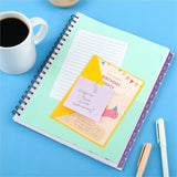 At-A-Glance Mariah Weekly Monthly Planner, Letter, 8½" x 11", 12-Month, Jan 2027-Dec 2027, Blue, Purple\ (AAG1754905) Each
