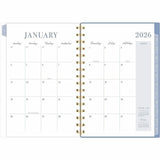 Cambridge Leah Bisch Weekly Monthly Planner, 5½" x 8½", 12-Month, Jan 2027-Dec 2027, Ciara Floral (AAGLB41200) Each