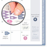 Cambridge Leah Bisch Weekly Monthly Planner, 5½" x 8½", 12-Month, Jan 2027-Dec 2027, Ciara Floral (AAGLB41200) Each