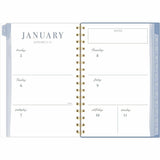 Cambridge Leah Bisch Weekly Monthly Planner, 5½" x 8½", 12-Month, Jan 2027-Dec 2027, Ciara Floral (AAGLB41200) Each