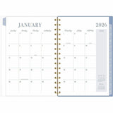 Cambridge Leah Bisch Weekly Monthly Planner, 5½" x 8½", 12-Month, Jan 2027-Dec 2027, Ciara Stripe (AAGLB42200) Each