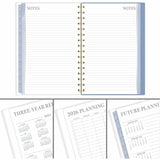 Cambridge Leah Bisch Weekly Monthly Planner, 5½" x 8½", 12-Month, Jan 2027-Dec 2027, Ciara Stripe (AAGLB42200) Each