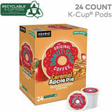 The Original Donut Shop The Original Donut Shop K-Cup Caramel Apple Pie Coffee, Light, Per Box, 24 K-Cup, Kosher, 4/Carton (GMT8101CT) Case of 96