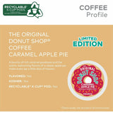 The Original Donut Shop The Original Donut Shop K-Cup Caramel Apple Pie Coffee, Light, Per Box, 24 K-Cup, Kosher, 4/Carton (GMT8101CT) Case of 96