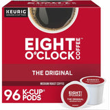 Eight O'Clock K-Cup, Ground Original Coffee, Medium, Per Box, 24 K-Cup, Kosher, 4/Carton (GMT0657CT) Case of 96