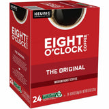 Eight O'Clock K-Cup, Ground Original Coffee, Medium, Per Box, 24 K-Cup, Kosher, 4/Carton (GMT0657CT) Case of 96