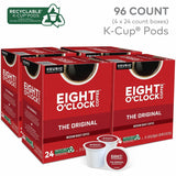 Eight O'Clock K-Cup, Ground Original Coffee, Medium, Per Box, 24 K-Cup, Kosher, 4/Carton (GMT0657CT) Case of 96
