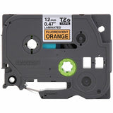 Brother P-touch TZe Laminated Label Tape, Orange, DiameterTape, 26.20 ft Roll Length, For Label Maker (BRTTZEB31CSG) Each