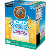 The Original Donut Shop The Original Donut Shop Iced Refreshers, Pineapple Passionfruit, 20/Box, 4/Carton (GMT0236CT) Case of 80