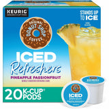 The Original Donut Shop The Original Donut Shop Iced Refreshers, Pineapple Passionfruit, 20/Box, 4/Carton (GMT0236CT) Case of 80