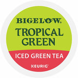 Bigelow Bigelow Tropical Iced Green Tea Iced Green Tea K-Cup, Caffeinated, Kosher, 22/Box, 4/Carton (GMT2870CT) Case of 88