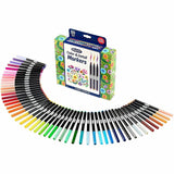 Crayola Color & Detail Marker Set, Multi Ink, 50/Pack (CYO586751) Pack of 50